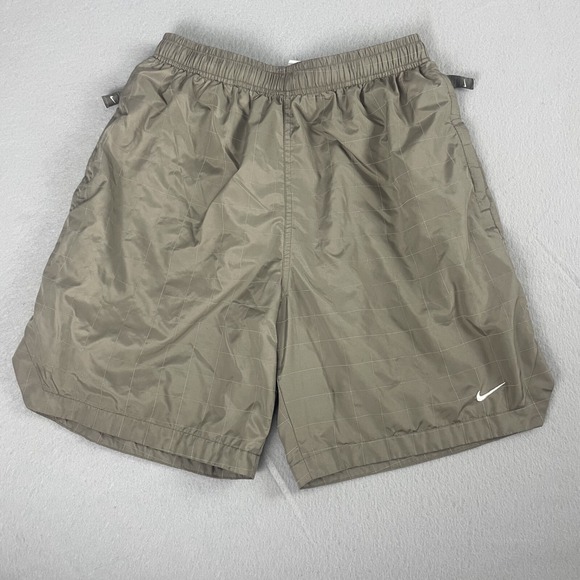 Nike Men's Running Athletic Shorts Grid Pattern Casual Activewear Size Small - Picture 1 of 14